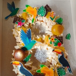 number_cake_8_oiseaux_exotiques number_cake_8_oiseaux_exotiques